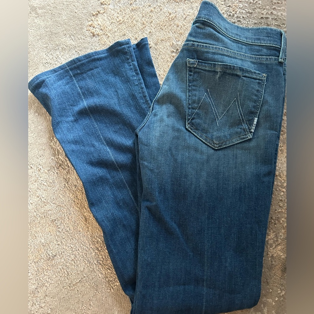 MOTHER Women's Flare Jeans in Blue